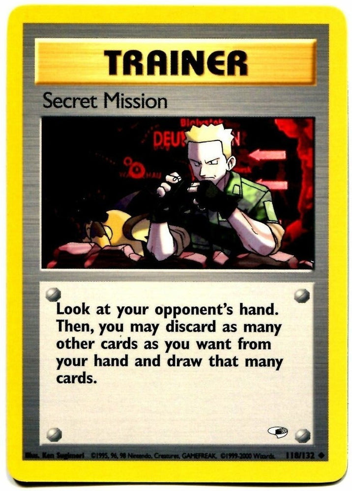 Secret Mission (118/132) [Gym Heroes]