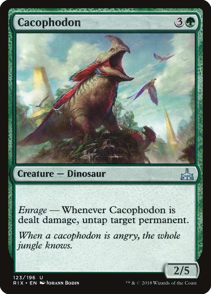 Cacophodon [Rivals of Ixalan] (RIX 123)