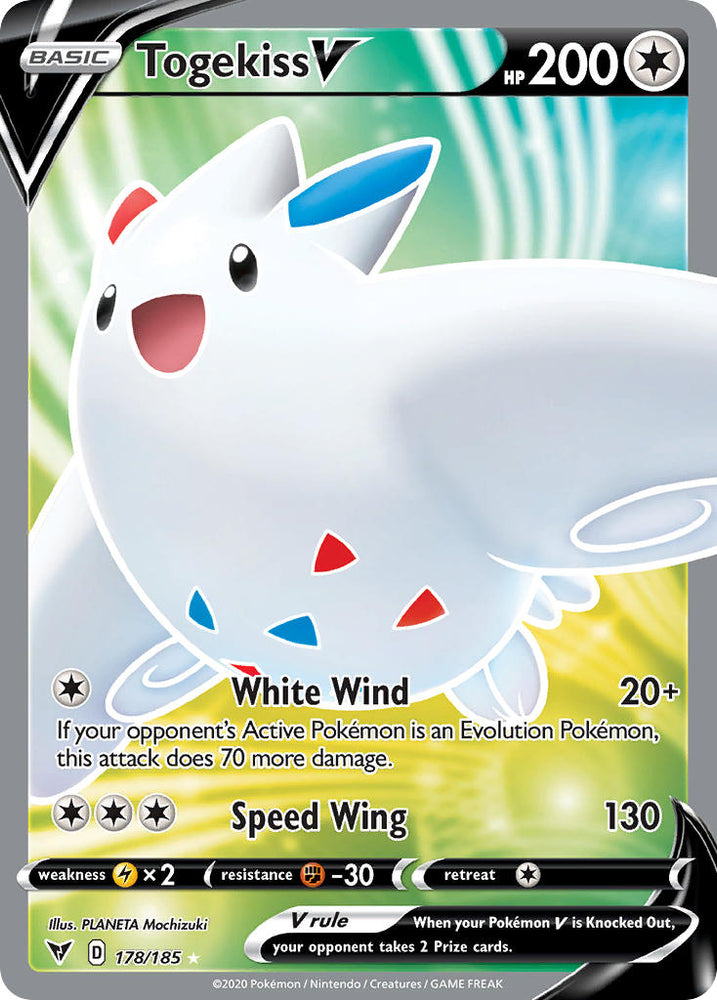 Togekiss V (178) [Sword & Shield: Vivid Voltage]