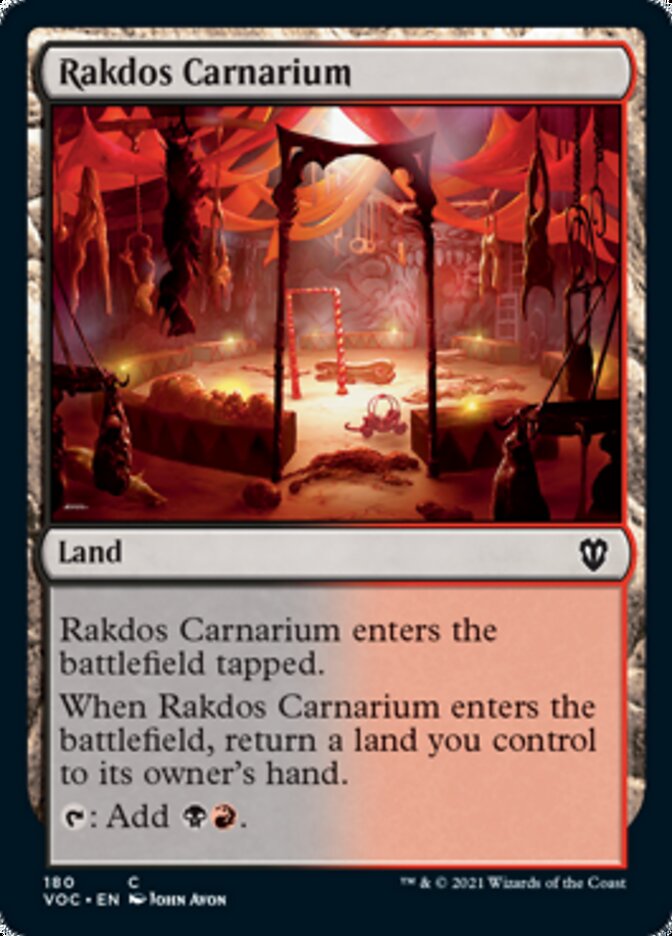 Rakdos Carnarium [Innistrad: Crimson Vow Commander] (VOC 180)