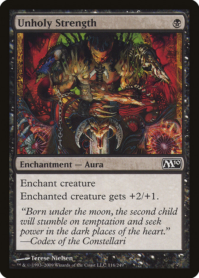 Unholy Strength [Magic 2010] (M10 116)