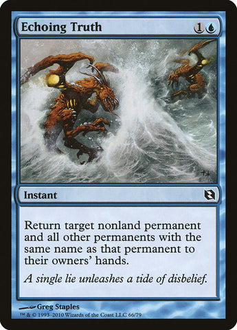 Echoing Truth [Duel Decks: Elspeth vs. Tezzeret] (DDF 66)