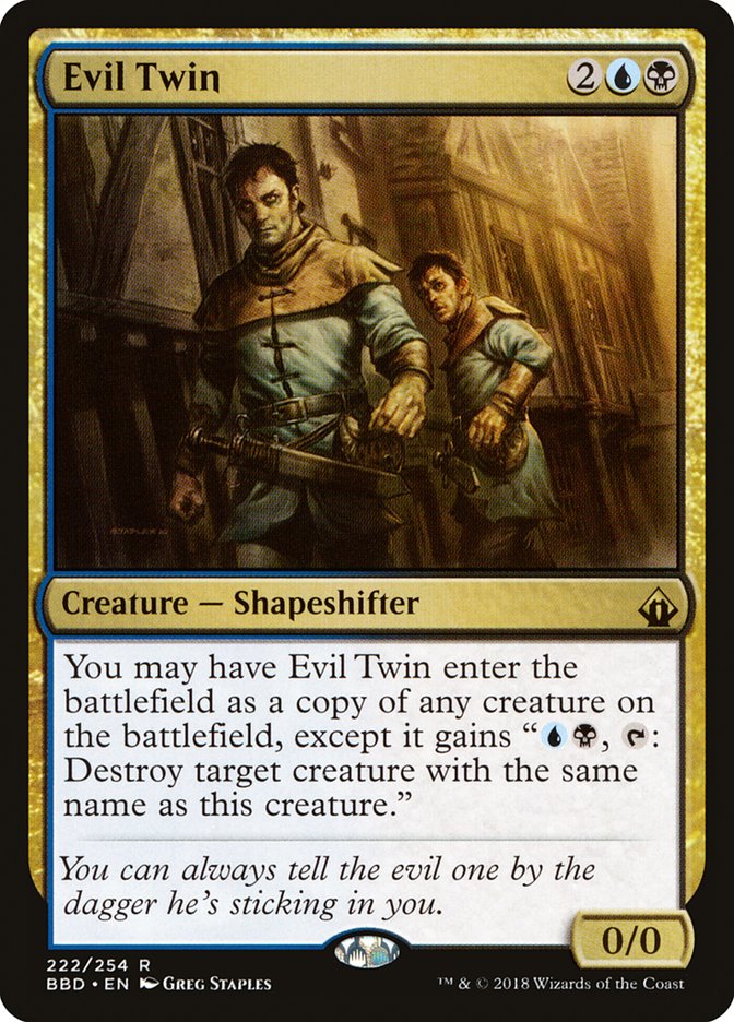 Evil Twin [Battlebond] (BBD 222)