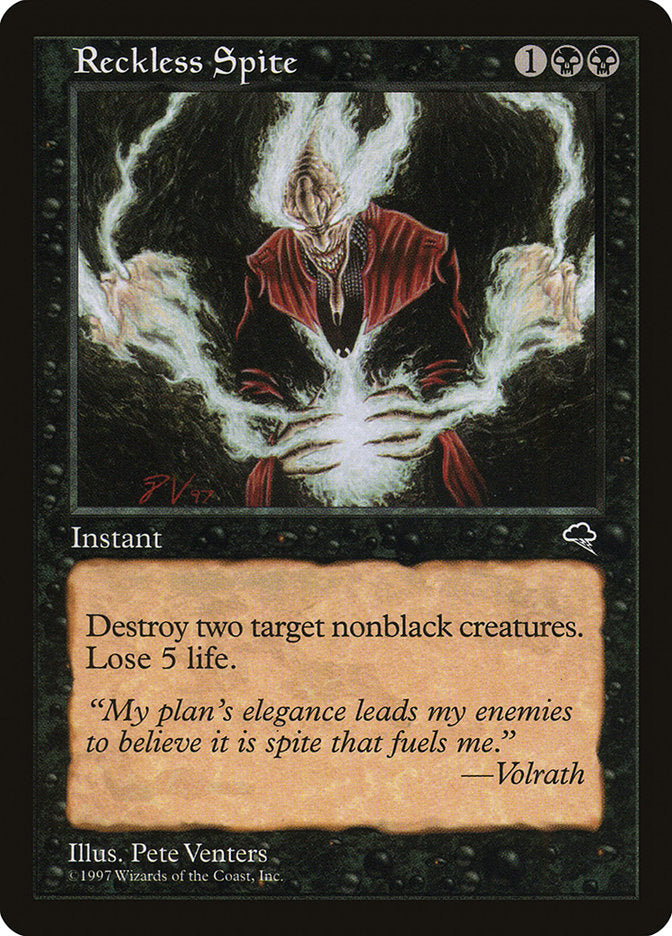 Reckless Spite [Tempest] (TMP 152)