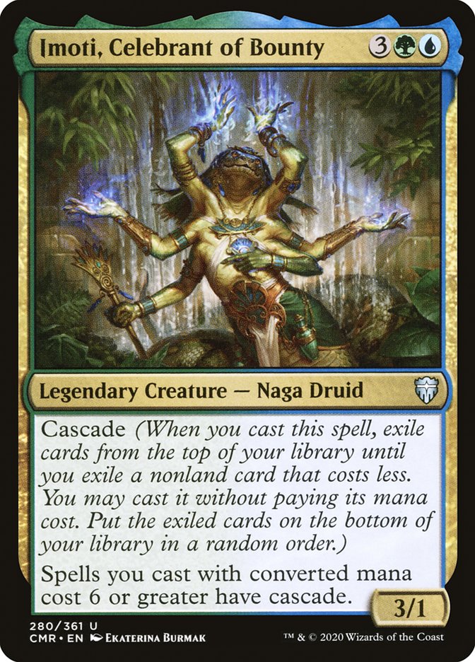 Imoti, Celebrant of the Bounty [Commander Legends] (CMR 280)