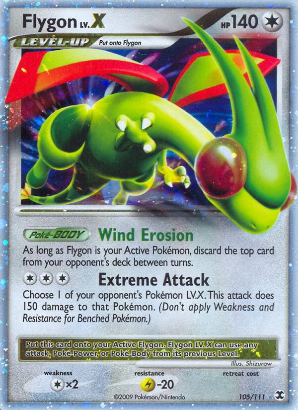 Flygon LV.X (105/111) [Rising Rivals]