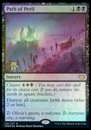 Path of Peril [Innistrad: Crimson Vow Prerelease Promos] (PVOW 124)
