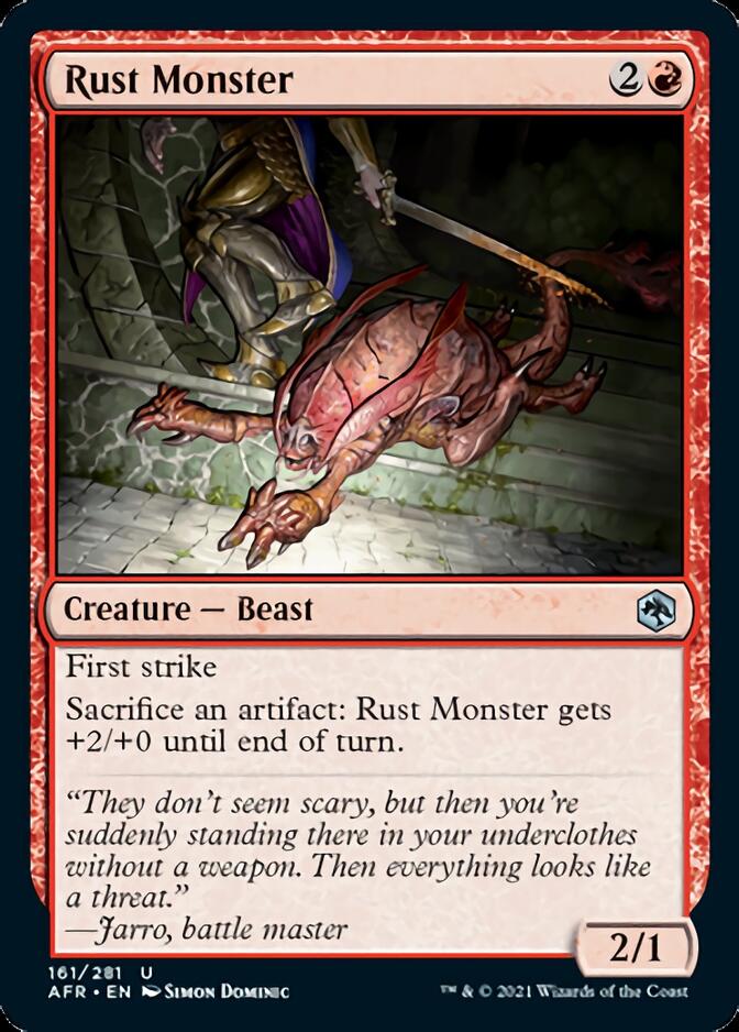 Rust Monster [Dungeons & Dragons: Adventures in the Forgotten Realms] (AFR 161)