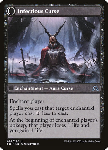 Accursed Witch // Infectious Curse [Shadows over Innistrad] (SOI 97)