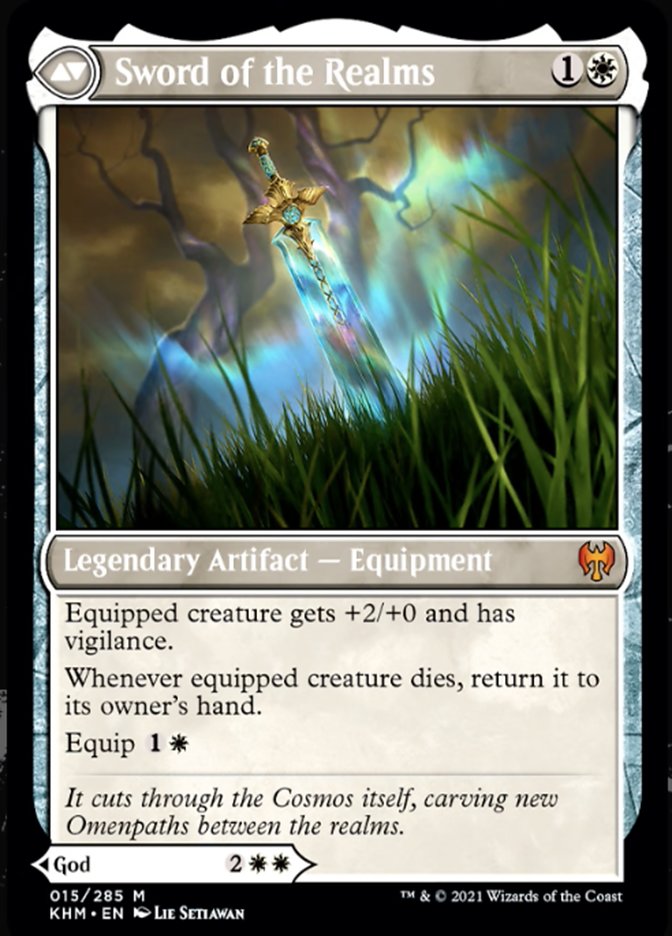 Halvar, God of Battle // Sword of the Realms [Kaldheim] (KHM 15)