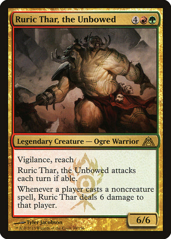 Ruric Thar, the Unbowed [Dragon's Maze] (DGM 99)