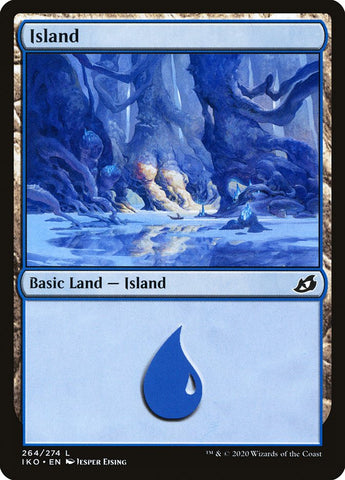 Island (#264) [Ikoria: Lair of Behemoths] (IKO 264)