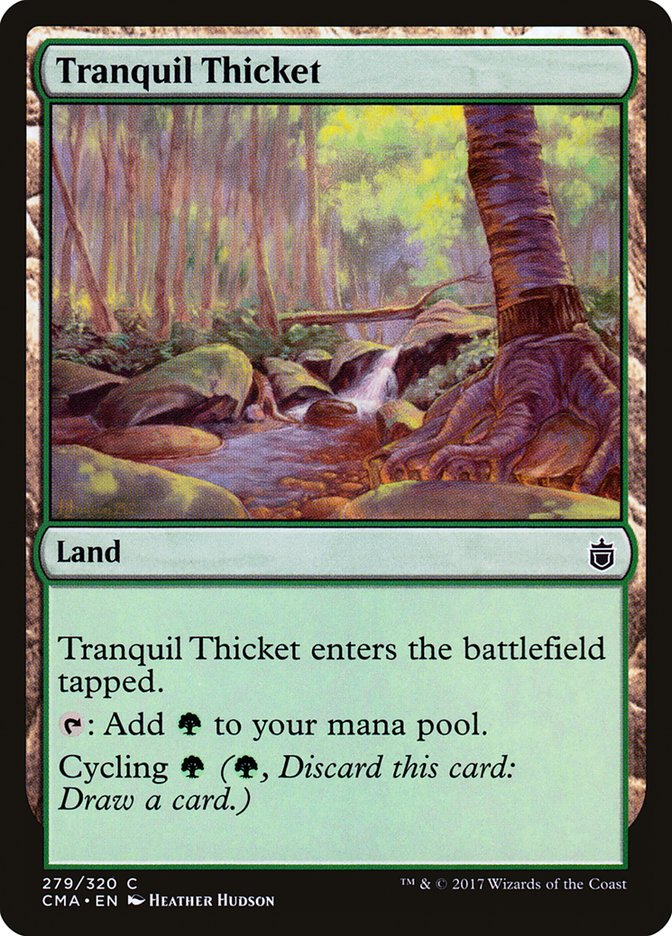 Tranquil Thicket [Commander Anthology] (CMA 279)