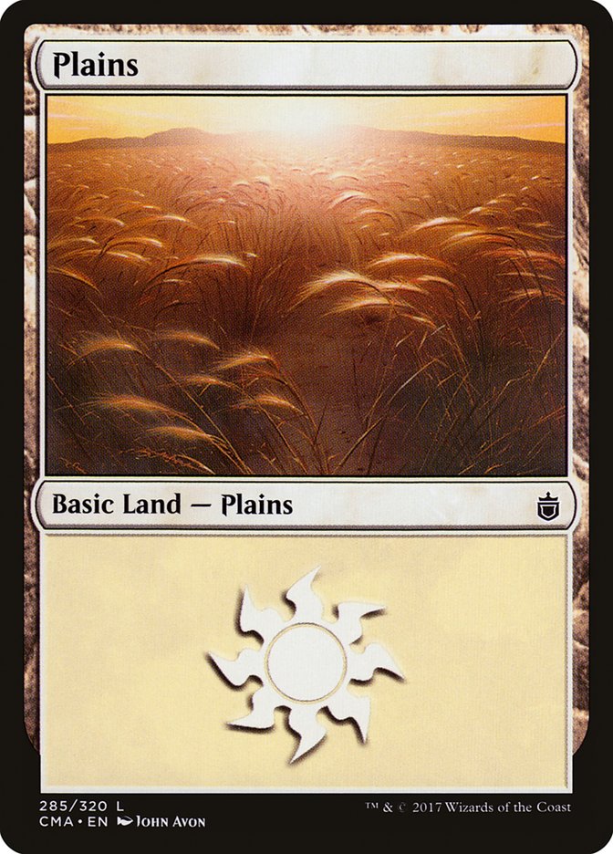 Plains (#285) [Commander Anthology] (CMA 285)