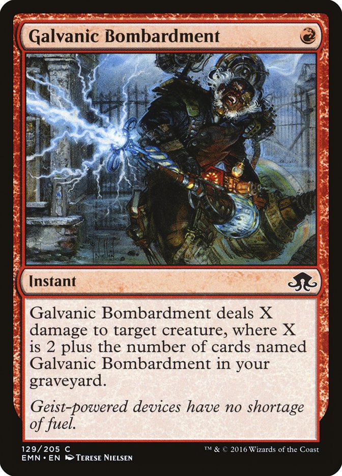 Galvanic Bombardment [Eldritch Moon] (EMN 129)