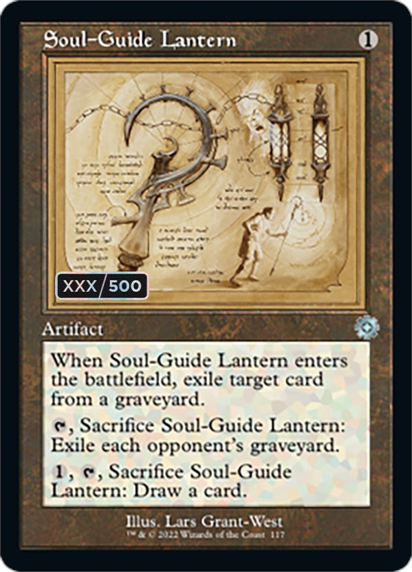 Soul-Guide Lantern (Schematic) (Serial Numbered) [The Brothers' War Retro Artifacts]