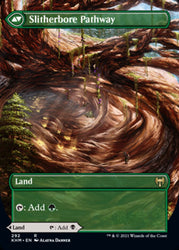 Darkbore Pathway // Slitherbore Pathway (Extended Art) [Kaldheim] (KHM 292)
