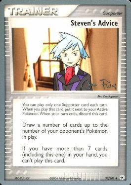 Steven's Advice (92/101) (Blaziken Tech) [World Championships 2004]