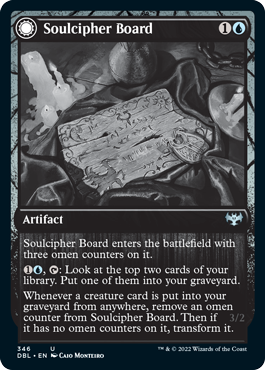 Soulcipher Board // Cipherbound Spirit [Innistrad: Double Feature] (DBL 346)