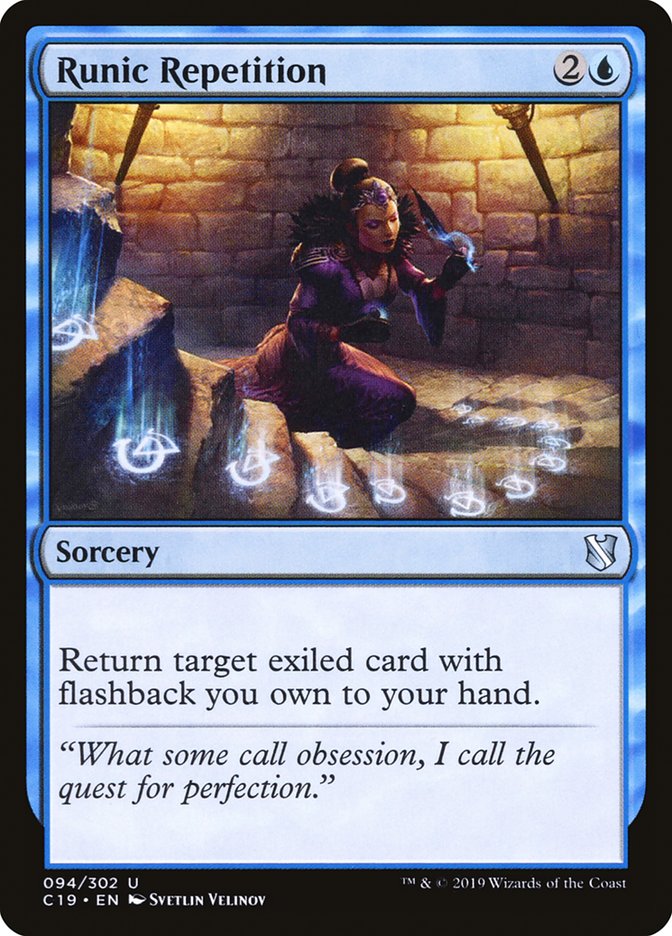 Runic Repetition [Commander 2019] (C19 94)