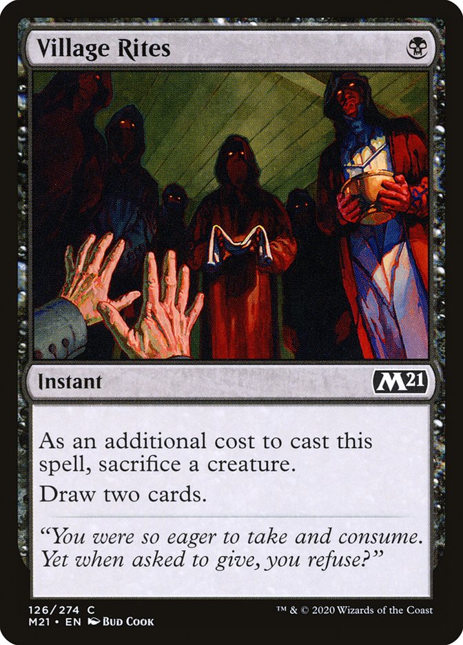 Village Rites [Core Set 2021] (M21 126)