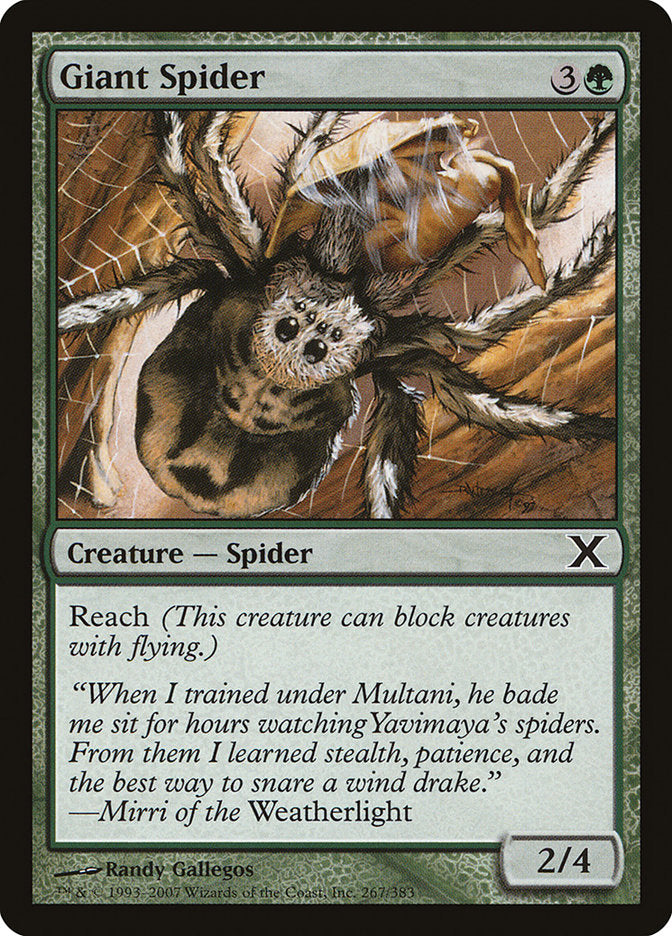 Giant Spider [Tenth Edition] (10E 267)