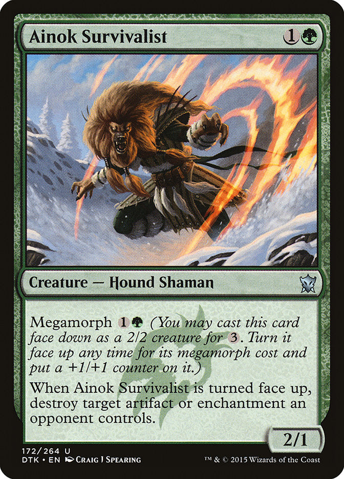 Ainok Survivalist [Dragons of Tarkir] (DTK 172)
