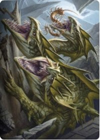 Grakmaw, Skyclave Ravager Art Card [Zendikar Rising Art Series] (AZNR 76)