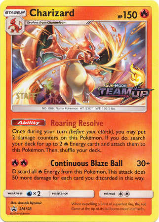 Charizard (Staff) (SM158) [Sun & Moon: Black Star Promos]