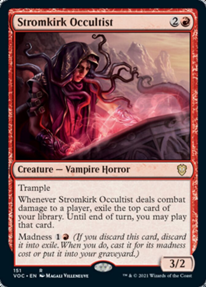 Stromkirk Occultist [Innistrad: Crimson Vow Commander] (VOC 151)