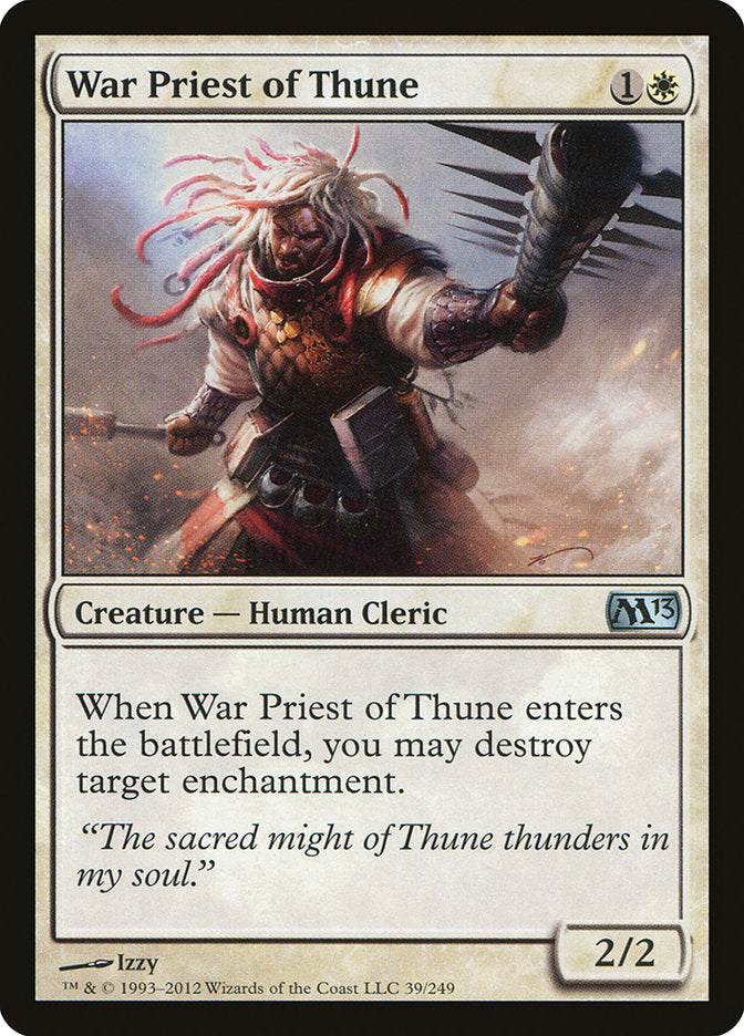 War Priest of Thune [Magic 2013] (M13 39)