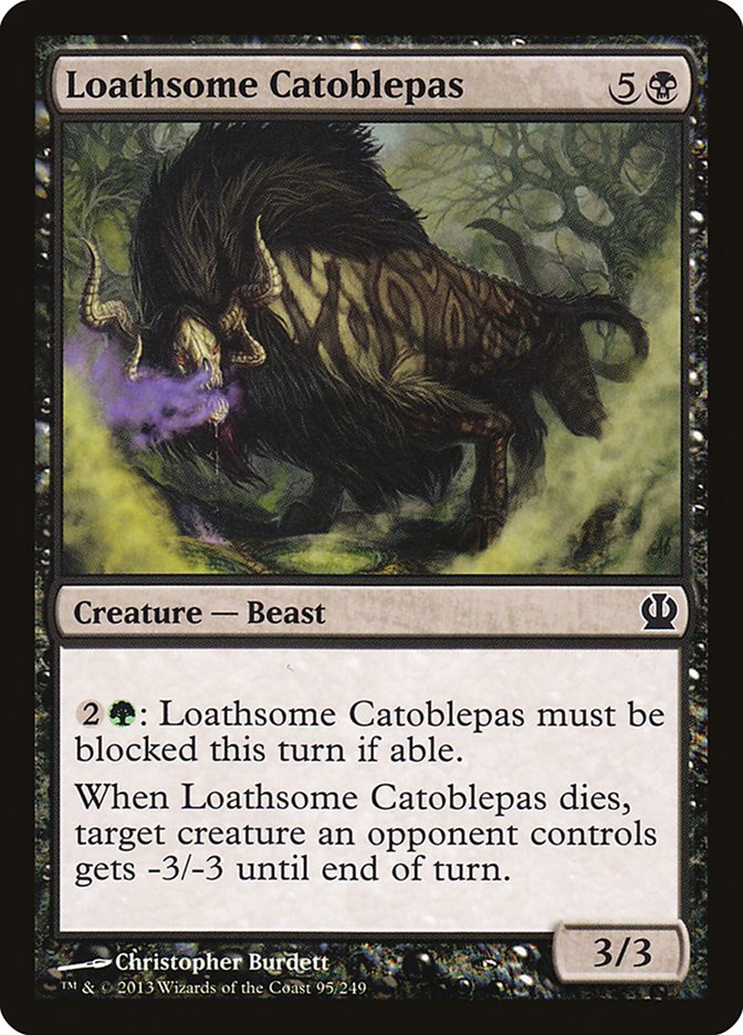Loathsome Catoblepas [Theros] (THS 95)