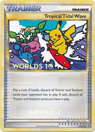 Tropical Tidal Wave Finalist (HGSS18) [HeartGold & SoulSilver: Black Star Promos]