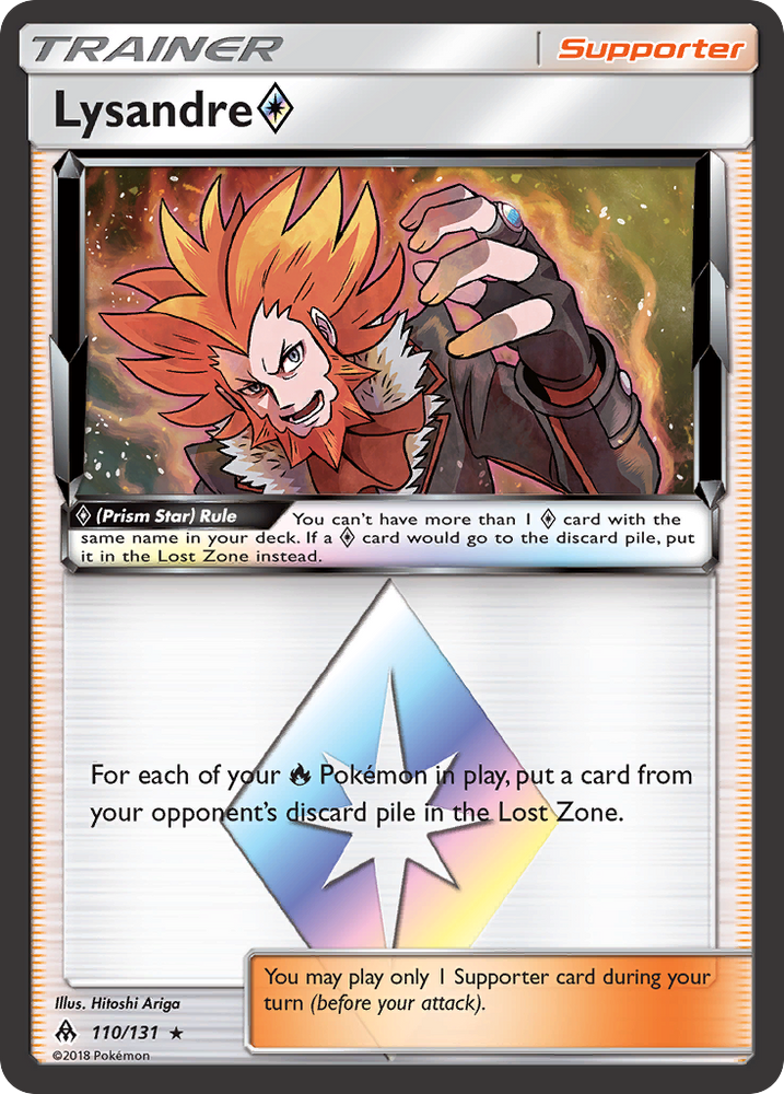 Lysandre (Prism Star) (110/131) [Sun & Moon: Forbidden Light]