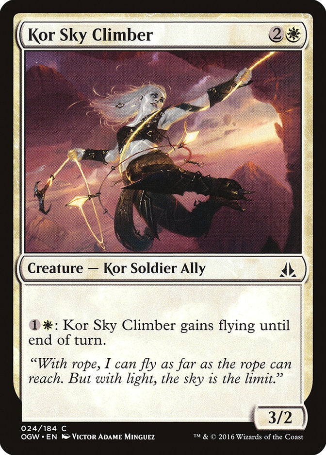 Kor Sky Climber [Oath of the Gatewatch] (OGW 24)