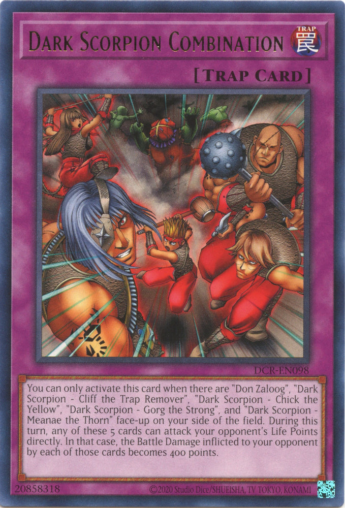 Dark Scorpion Combination [DCR-EN098] Rare