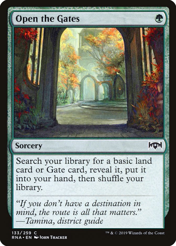 Open the Gates [Ravnica Allegiance] (RNA 133)