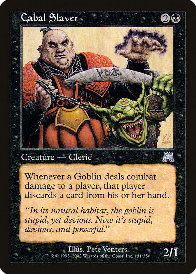Cabal Slaver [Onslaught] (ONS 131)