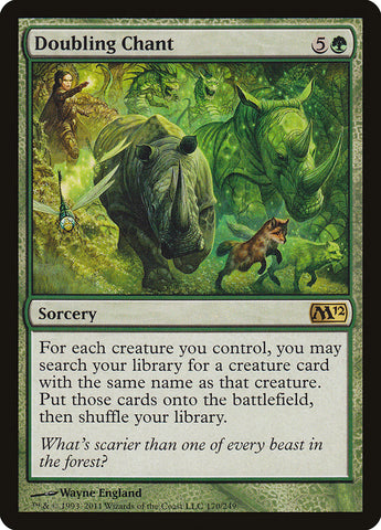 Doubling Chant [Magic 2012] (M12 170)
