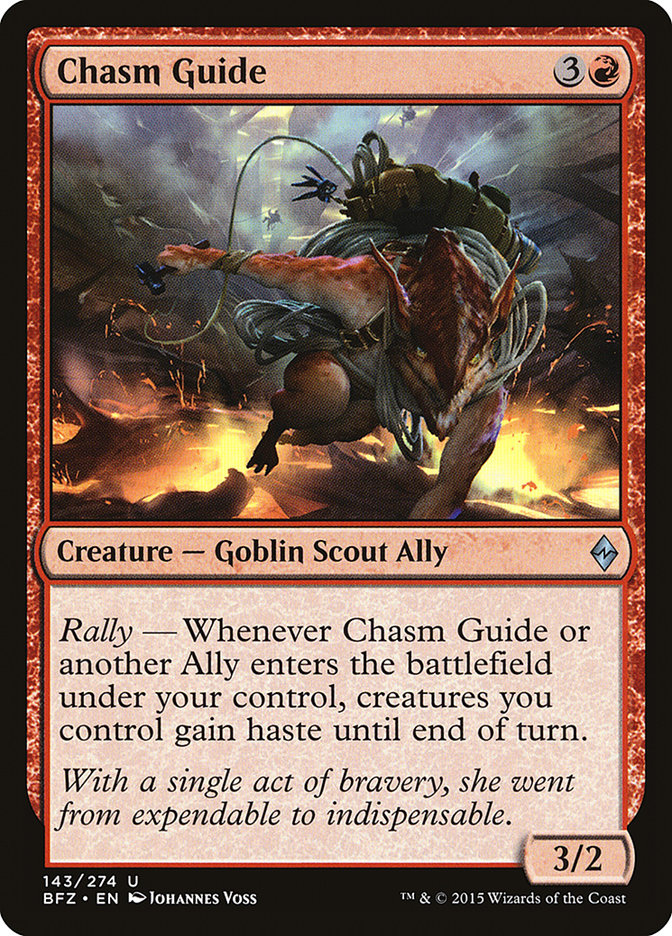 Chasm Guide [Battle for Zendikar] (BFZ 143)