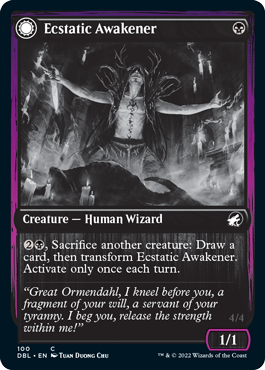 Ecstatic Awakener // Awoken Demon [Innistrad: Double Feature] (DBL 100)