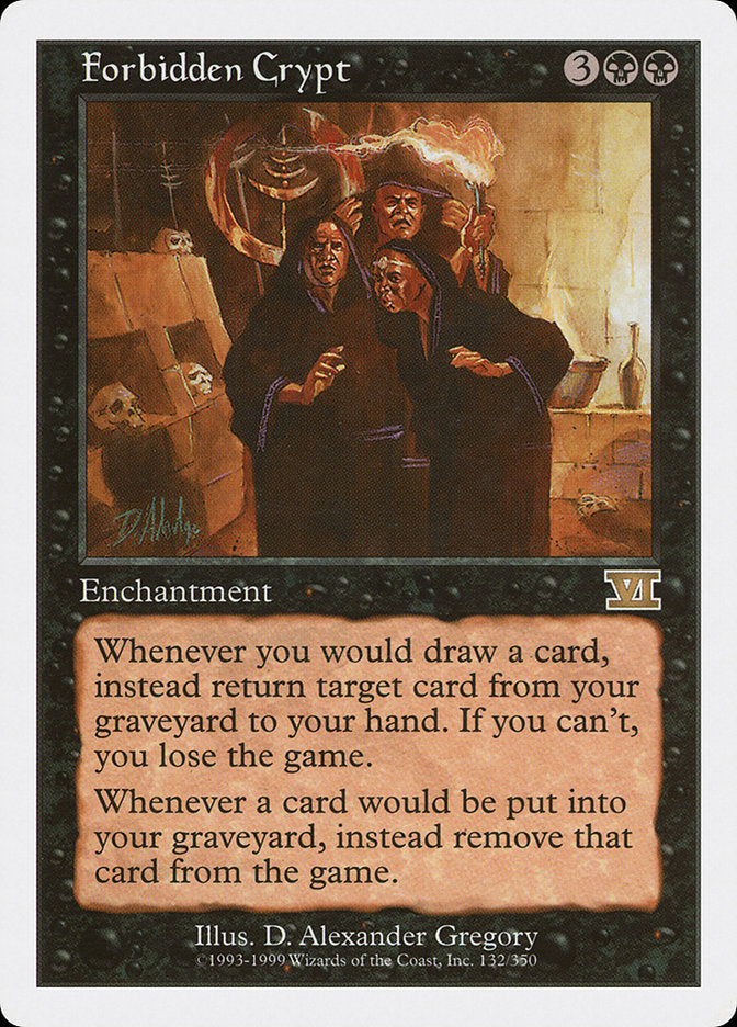 Forbidden Crypt [Classic Sixth Edition] (6ED 132)