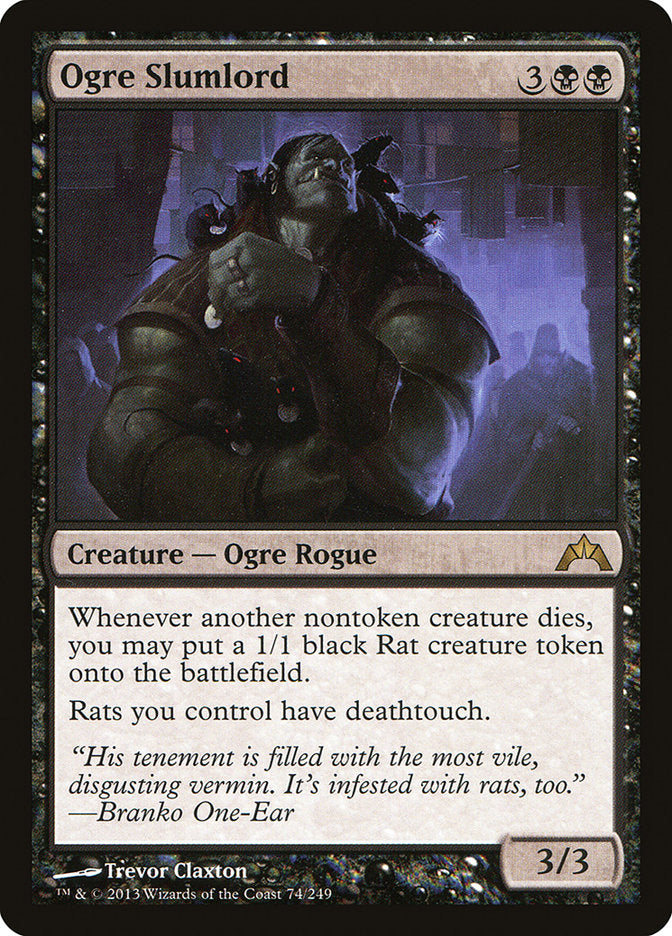 Ogre Slumlord [Gatecrash] (GTC 74)