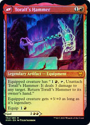 Toralf, God of Fury // Toralf's Hammer  [Kaldheim Prerelease Promos] (PKHM 154)