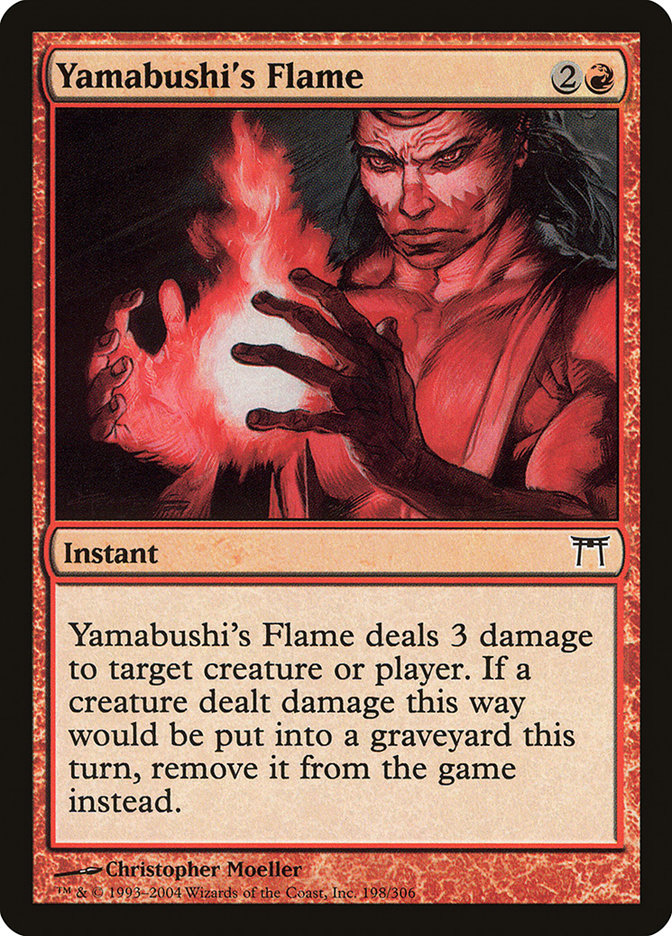 Yamabushi's Flame [Champions of Kamigawa] (CHK 198)