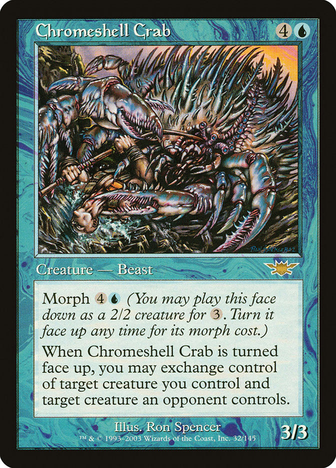 Chromeshell Crab [Legions] (LGN 32)