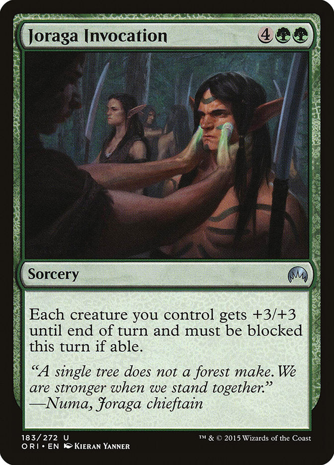 Joraga Invocation [Magic Origins] (ORI 183)