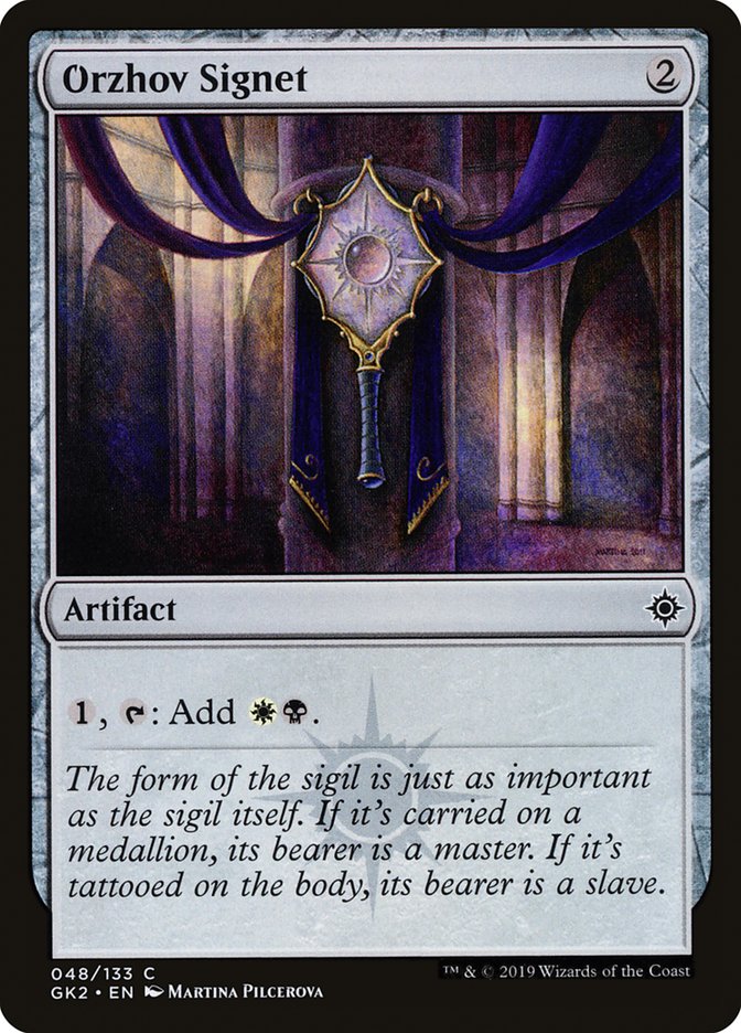 Orzhov Signet [RNA Guild Kit] (GK2 48)
