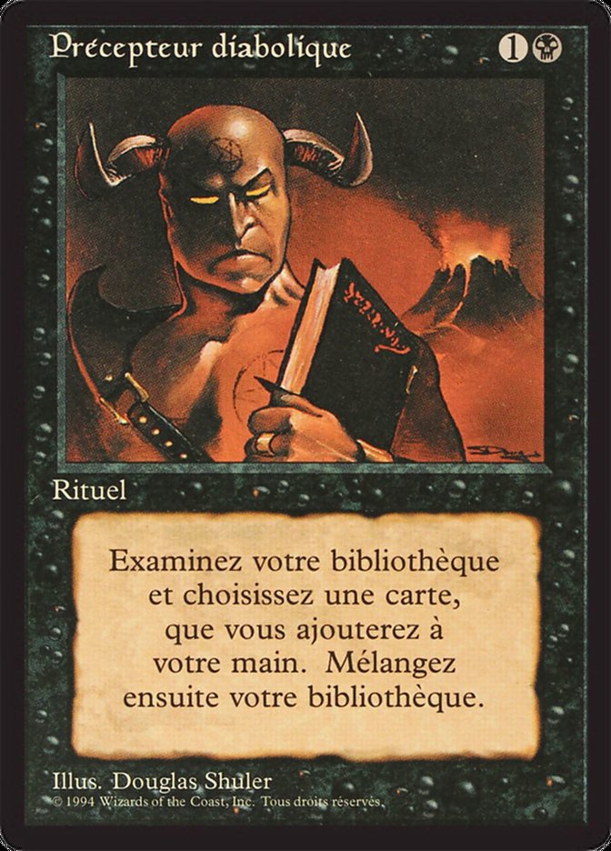 Demonic Tutor [Foreign Black Border] (FBB 105)