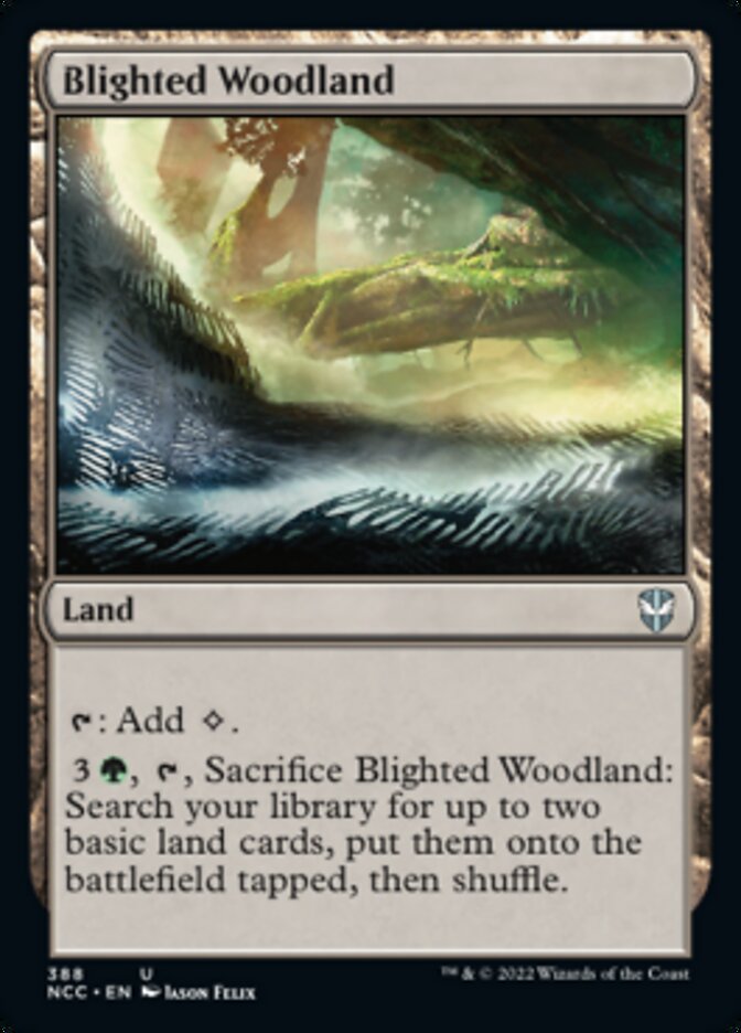 Blighted Woodland [Streets of New Capenna Commander] (NCC 388)